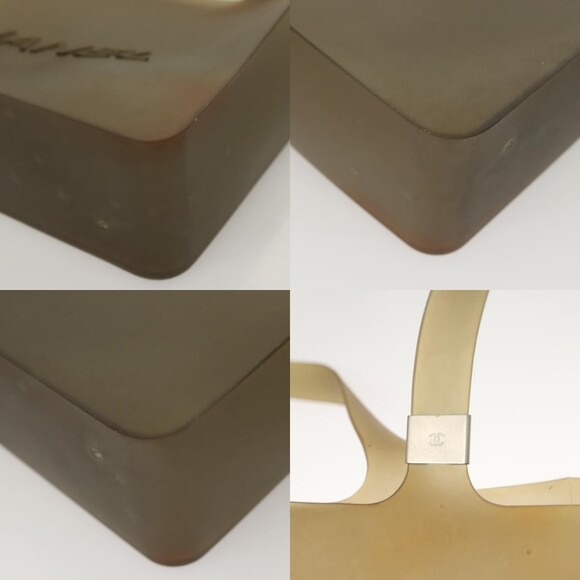 Chanel Tote Bag Rubber Khaki CC - Picture 5 of 6